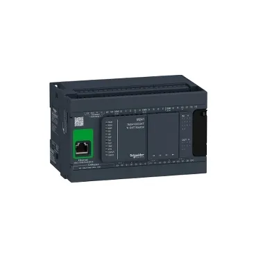 Maxima Automation’s Modicon M241 Logic Controller – high-performance PLC with built-in Ethernet, serial ports, and motion control for advanced machine automation.