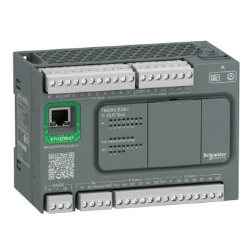 Maxima Automation’s Modicon Easy M200 PLC – advanced, compact controller for complex machine automation with enhanced communication and scalability.