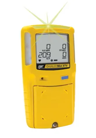 Maxima Automation – BW™ Max XT II rugged, portable multi-gas detector with long battery life and advanced monitoring capabilities, ideal for demanding industrial applications.