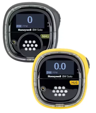 BW™ Solo personal single-gas detector for reliable and continuous gas monitoring, ensuring safety and compliance in various industries.