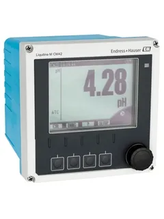 Liquiline M CM42 single-channel transmitter for precise measurements.