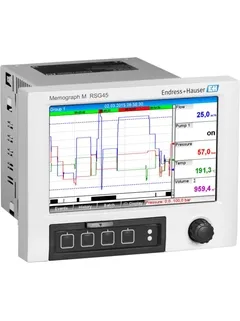 Memograph M RSG45 Data Manager for real-time process data logging and analysis, Maxima Automation.